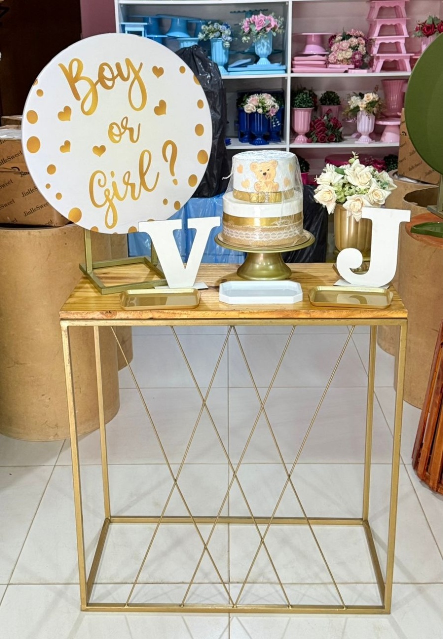 Festa Na Mesa Chá Revelção + Mesa G  - suh pegue monte 