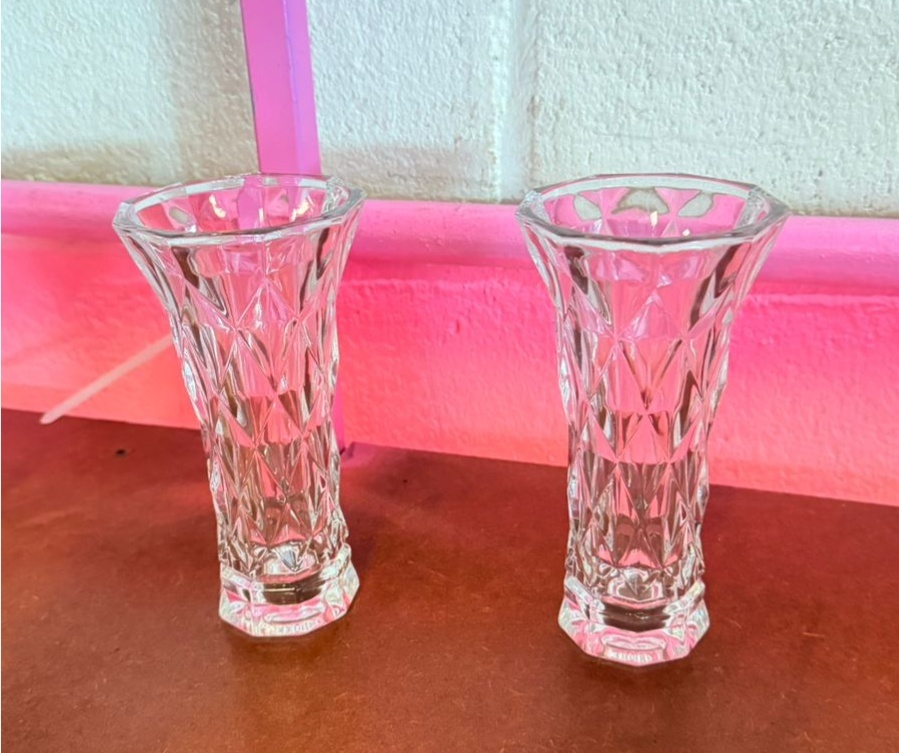 Vaso de Vidro Cravejado (P) - suh pegue monte 