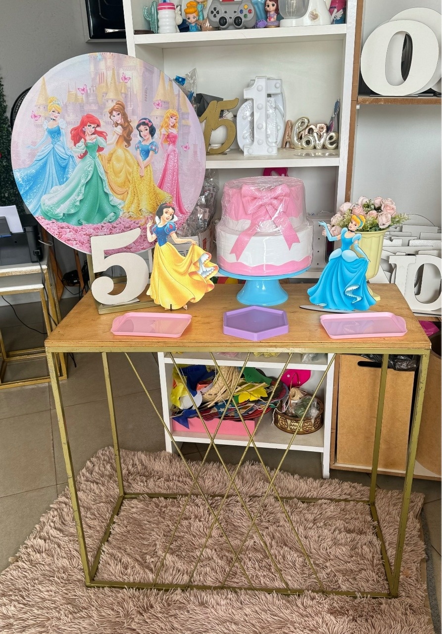 Festa Na Mesa Princesas 1 + Mesa G - suh pegue monte 