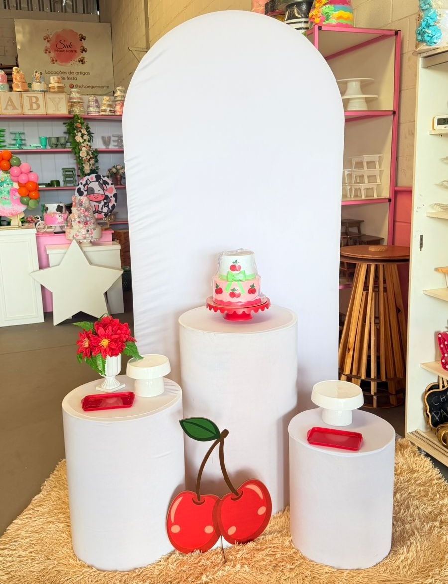Romano Branco + Cilindro Branco  + Display  - suh pegue monte 