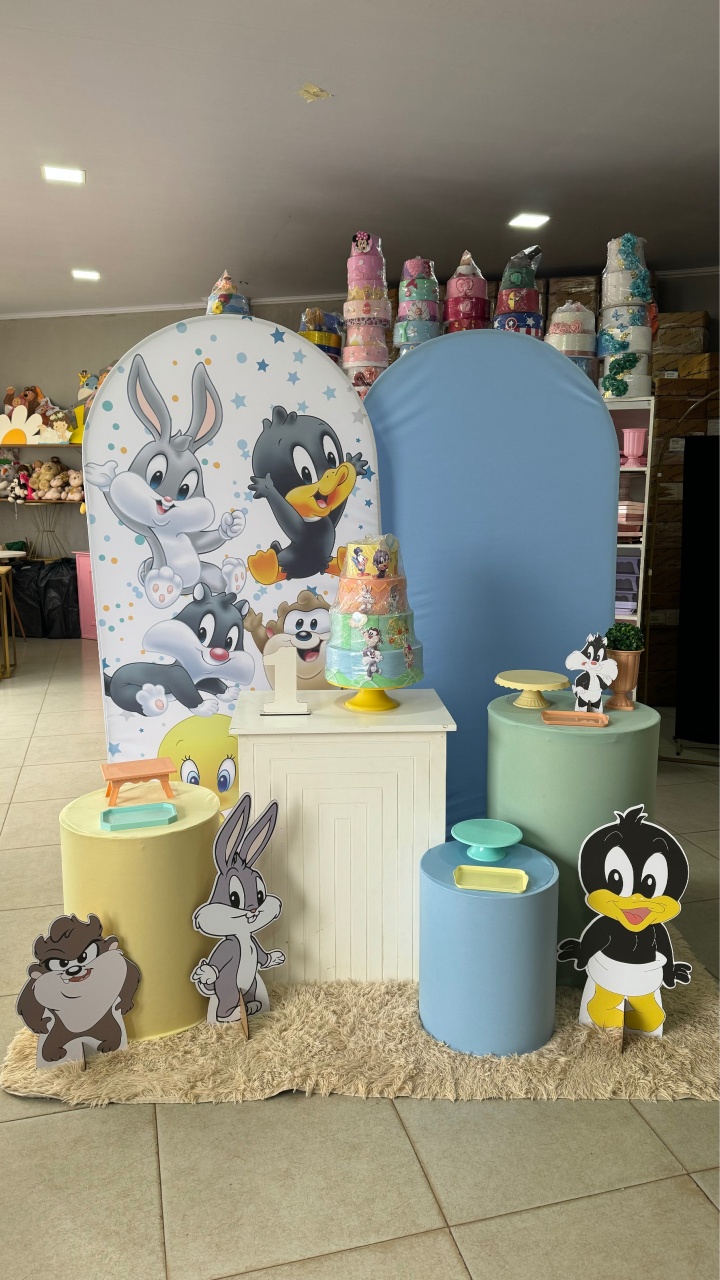 Romano Looney Tunes + Romano Azul Bebe - suh pegue monte 