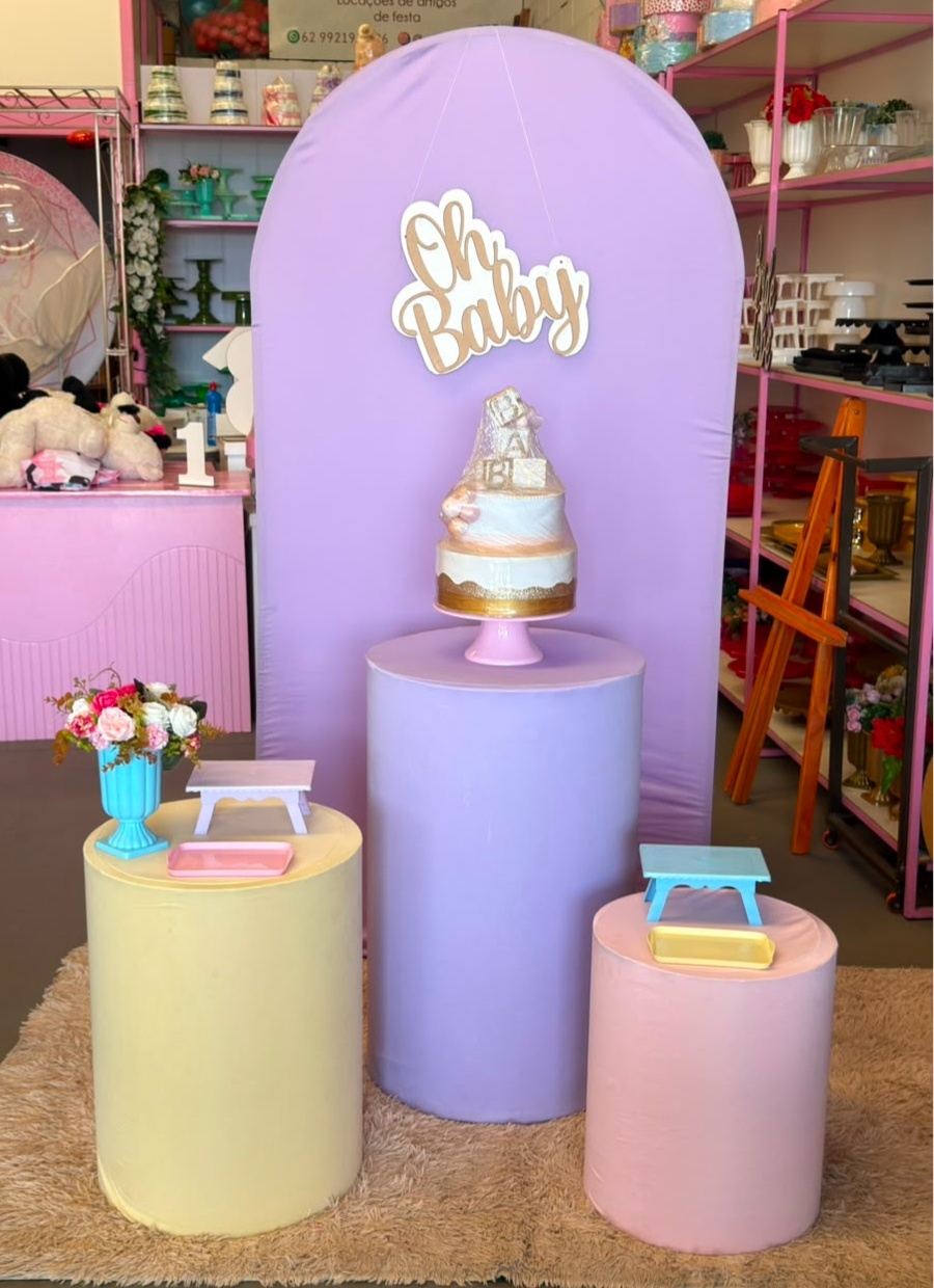 Romano Lilas + Cilindros + Oh Baby Mdf ( Tons Pasteis) - suh pegue monte 