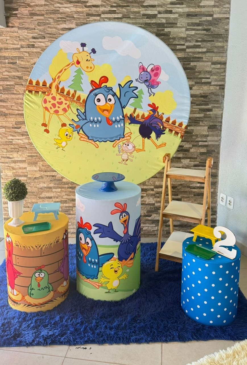 Galinha Pintadinha Menino + Escadinha  - suh pegue monte 