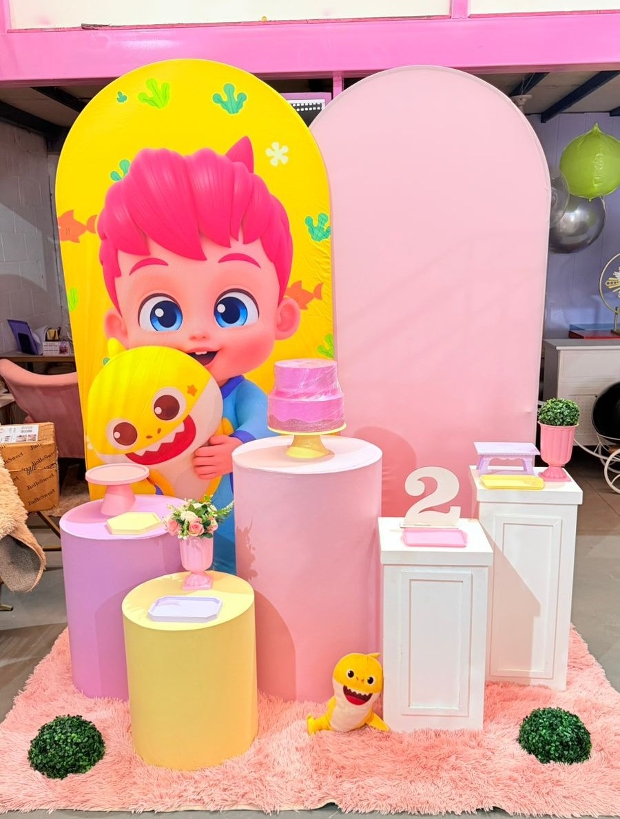 Romanos Bebe Fin + Rosa Bebe E Bomber Cubos   - suh pegue monte 
