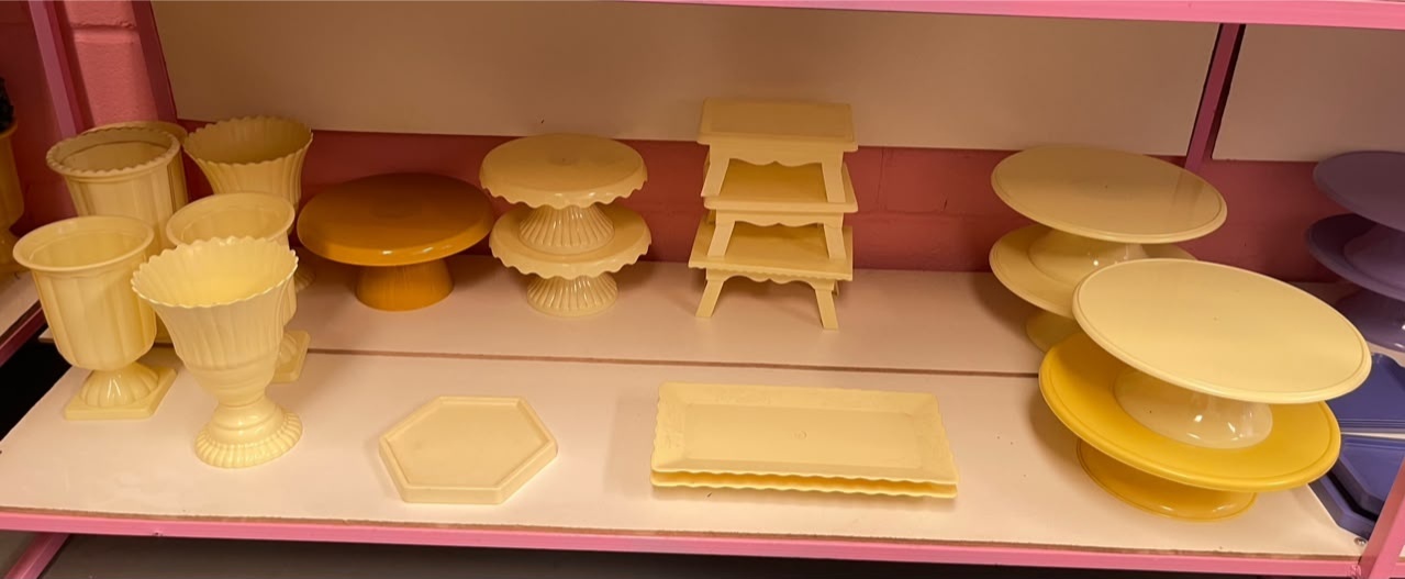 Bandeijas de Doces Amarelo Kand - suh pegue monte 