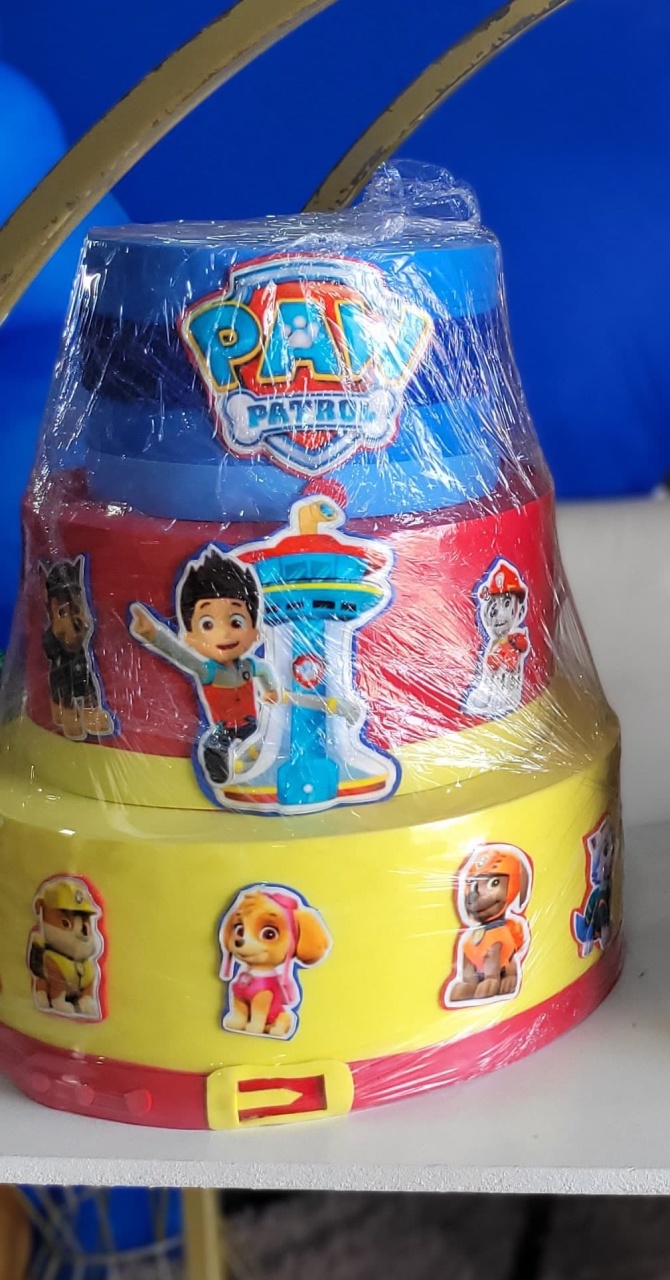 Bolo Fake Patrulha Canina - suh pegue monte 