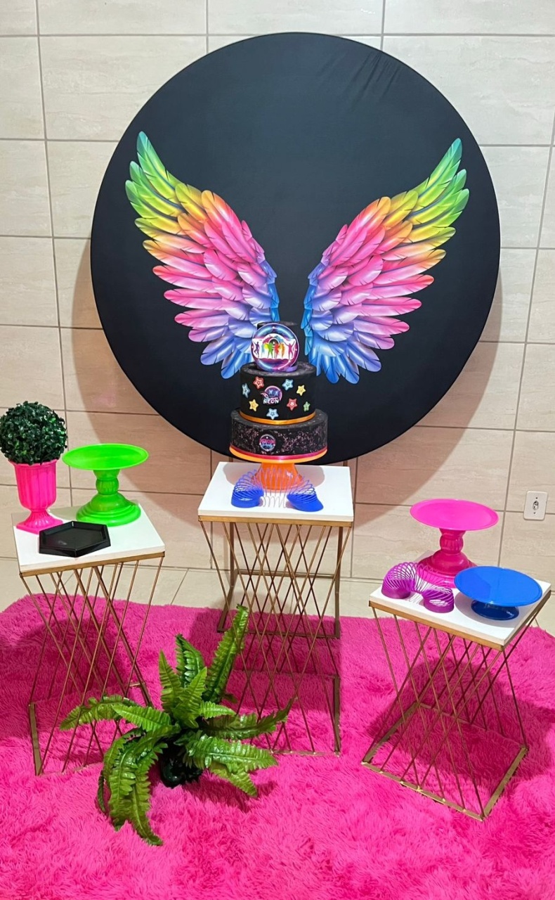 Asas Neon + Trançadas  - suh pegue monte 