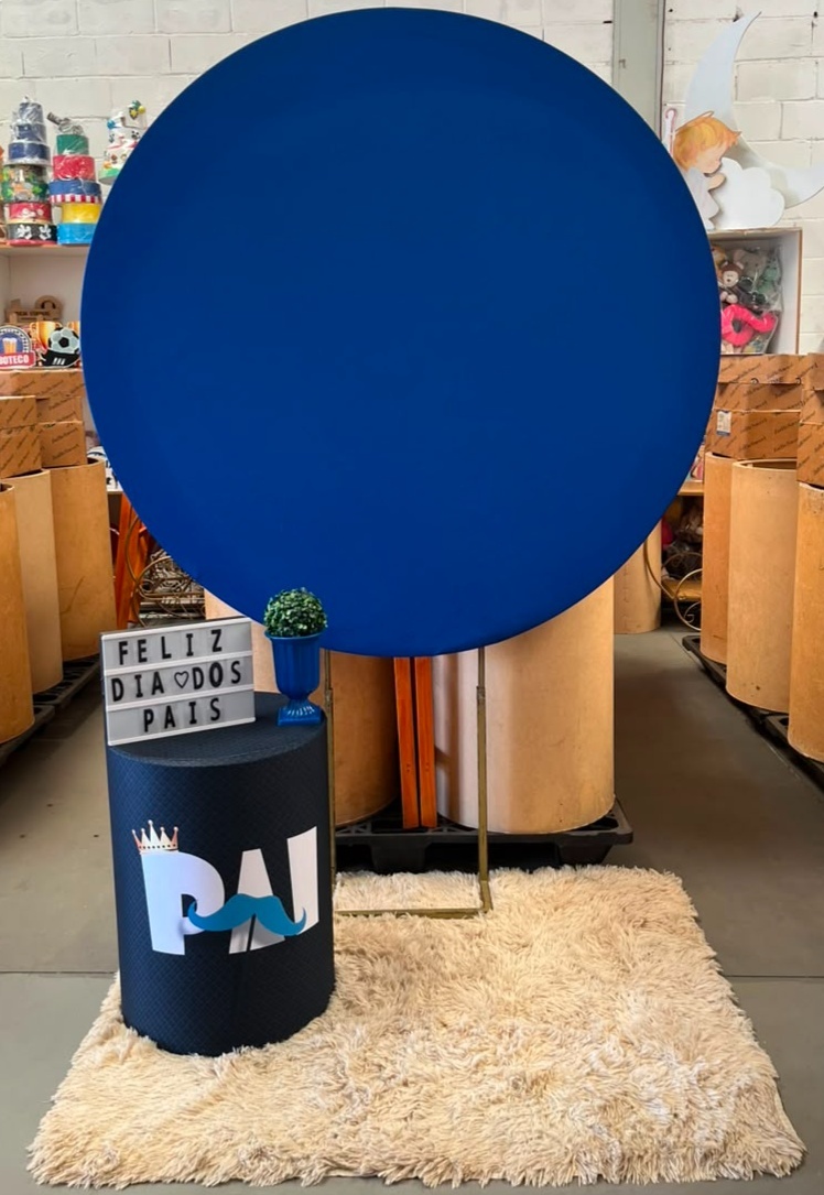 Redondo Azul Escuro + Cilindro M ( Dia dos Pais) - suh pegue monte 