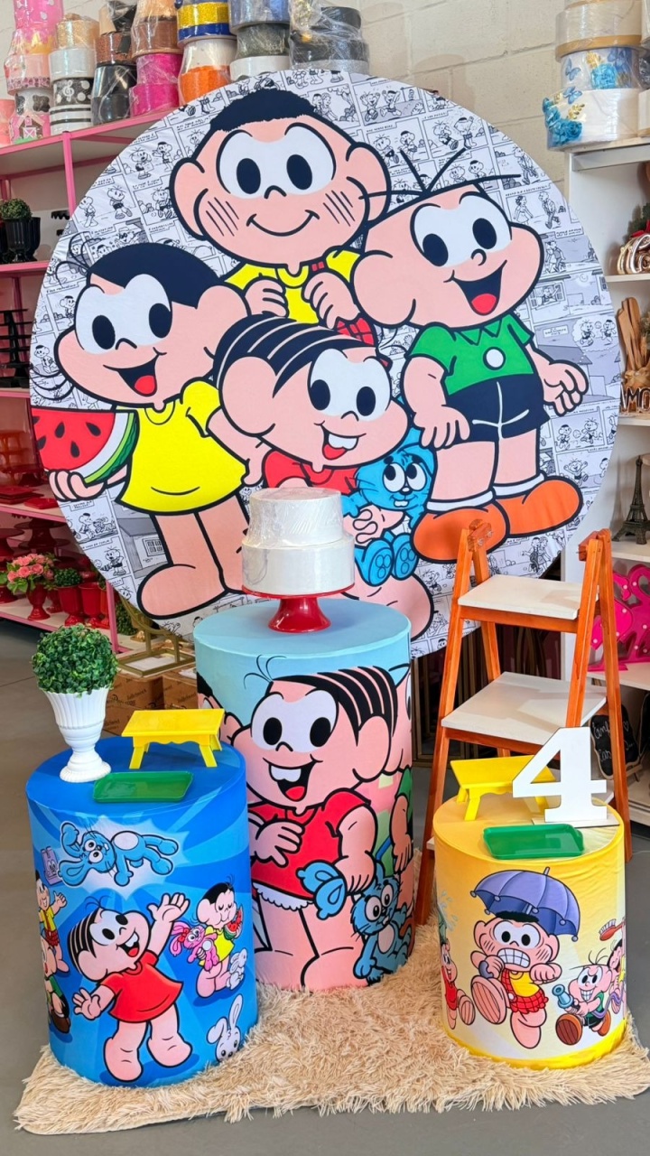 Turma da Mônica + Escadinha - suh pegue monte 