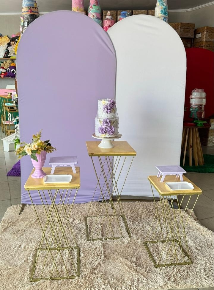 Romano Lilas + Branco Com Trançada  - suh pegue monte 