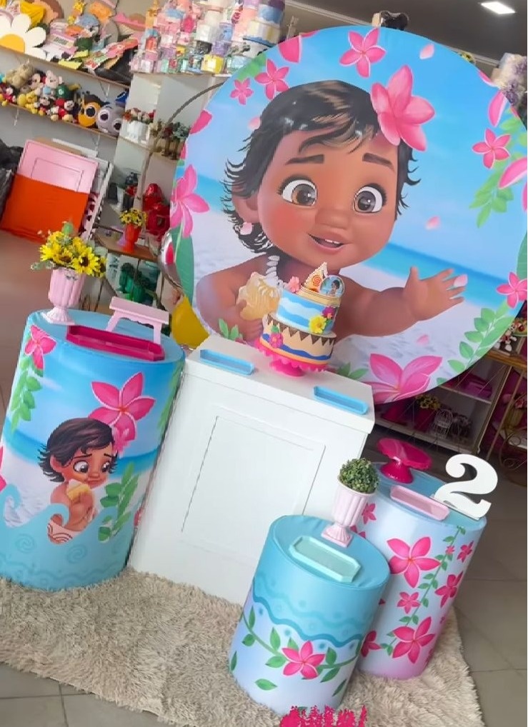 Moana  Baby 3 + Bomber - suh pegue monte 