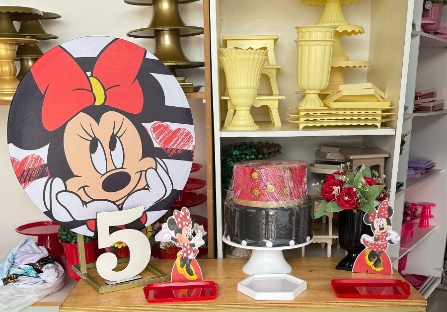 Festa Na Mesa da Minnie - suh pegue monte 