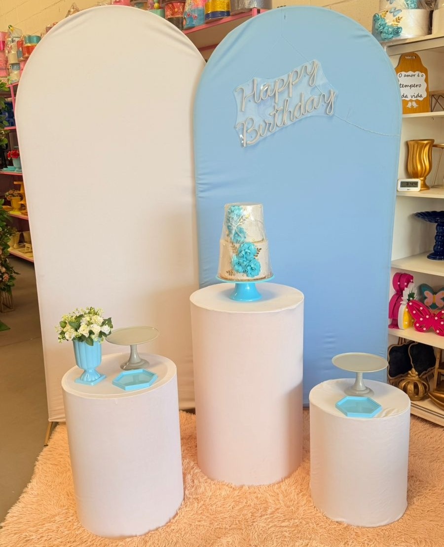 Romano Branco E Azul Bebe+ Led Happy - suh pegue monte 