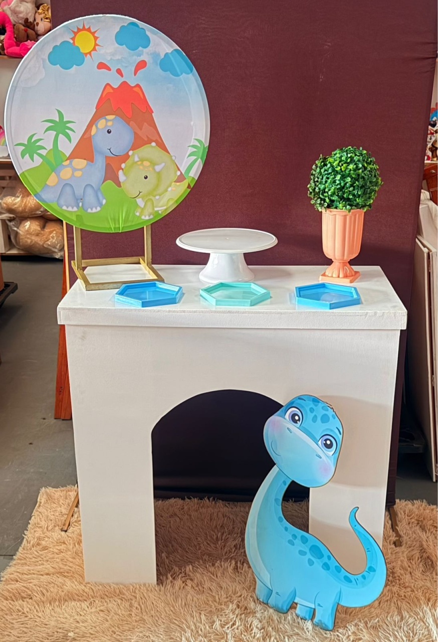 Festa Na Mesa Dino Baby ( Com Mesa)   - suh pegue monte 