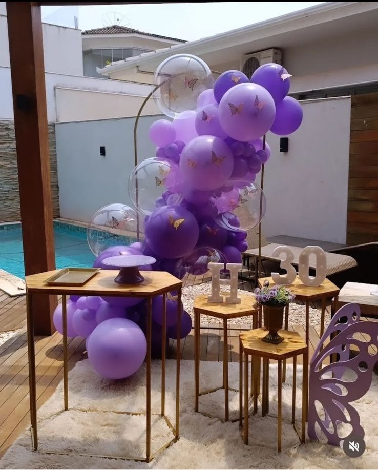 Romano Minimalista + Sextavada Cores Lilas  - suh pegue monte 