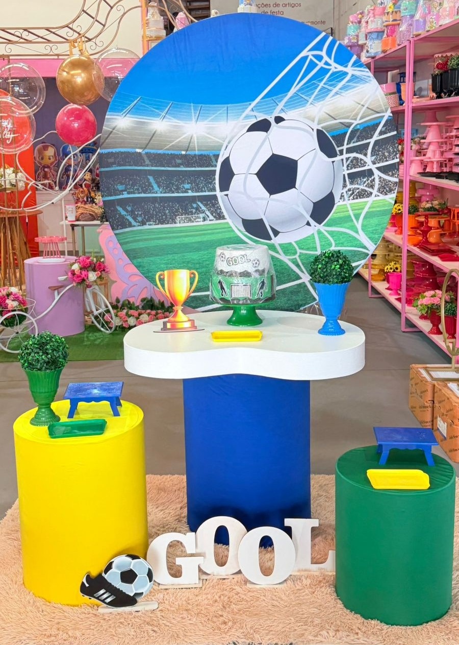 Futebol Rede 1 + Cilindro Organico ( Copa) - suh pegue monte 