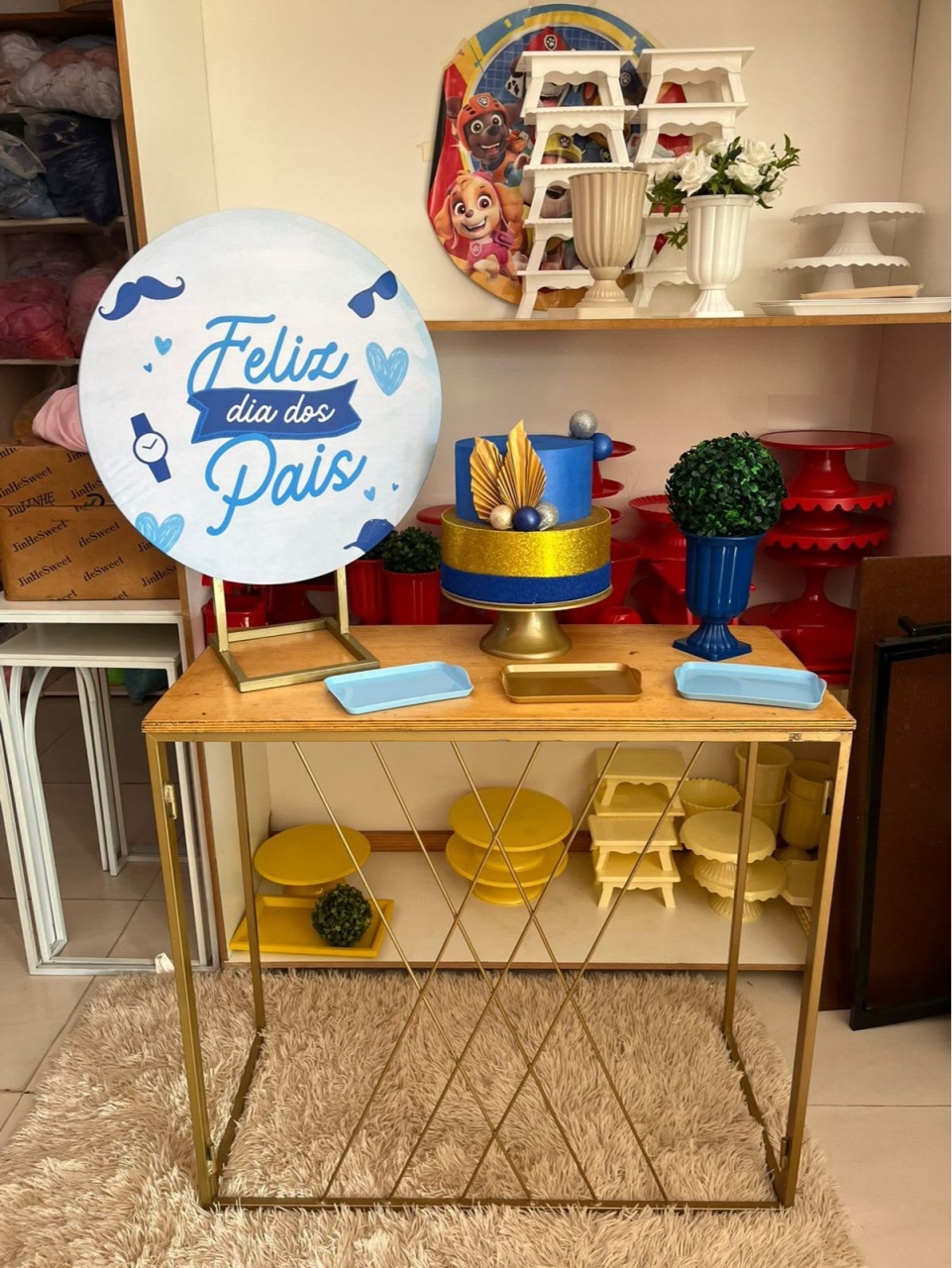 Festa Na Mesa Dia dos Pais + Mesa - suh pegue monte 
