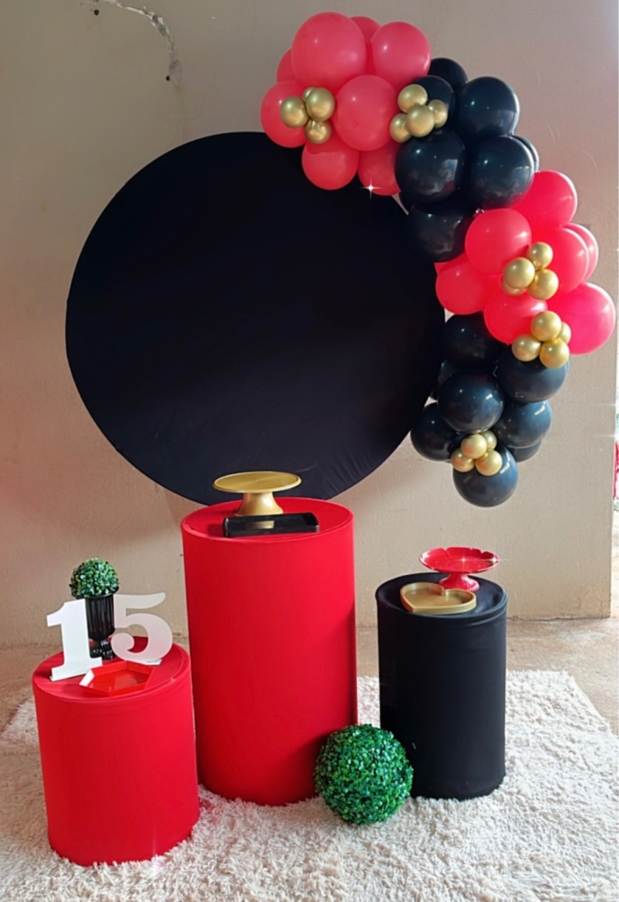 Preto + Cilindros Preto E Vermelho - suh pegue monte 