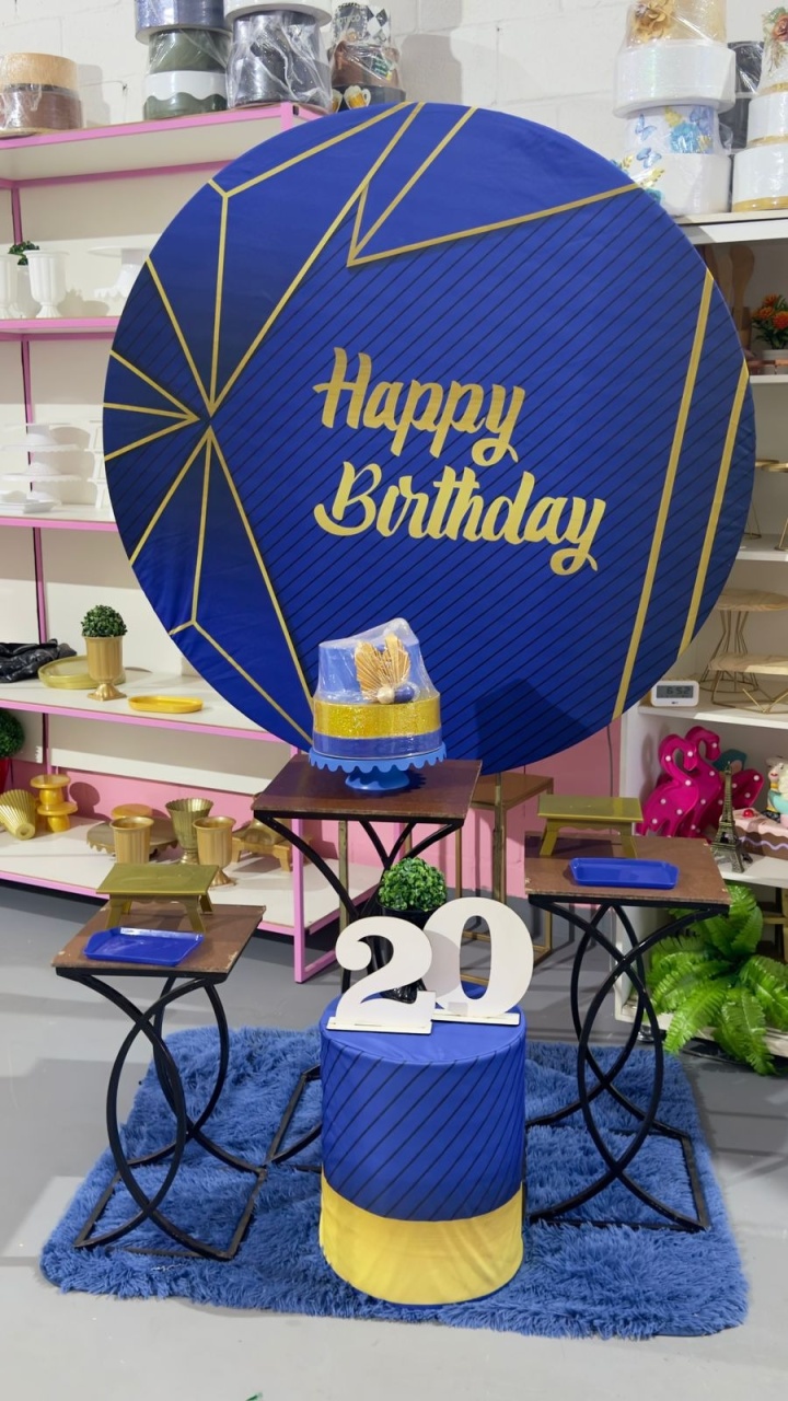 Happy Birthday Azul + Trio Tx Preta  - suh pegue monte 