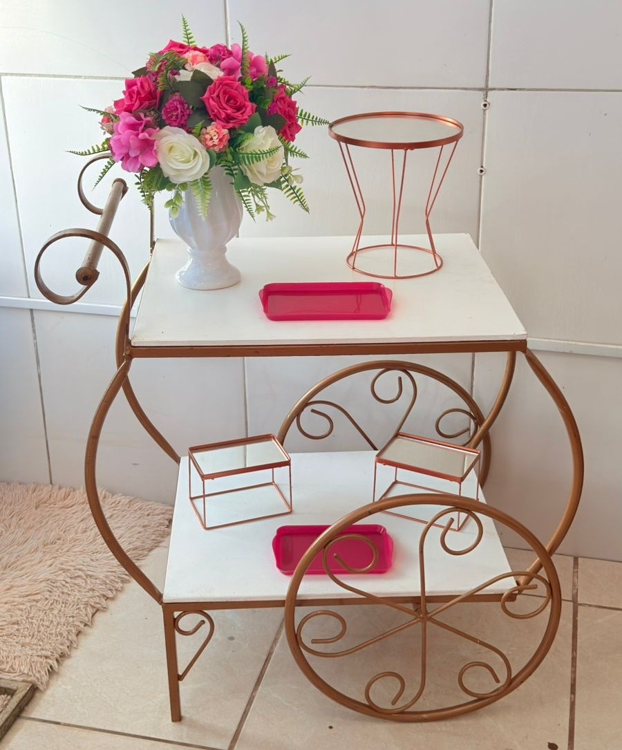 Carrinho 1 + Acervos Luxo Rose - suh pegue monte 