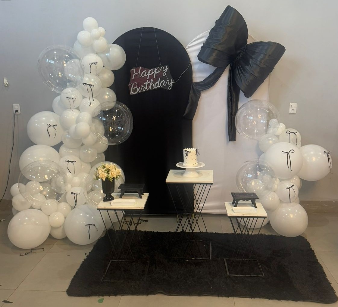 Romano Preto E Branco  + Trançada (Preta) Laço G Preto - suh pegue monte 