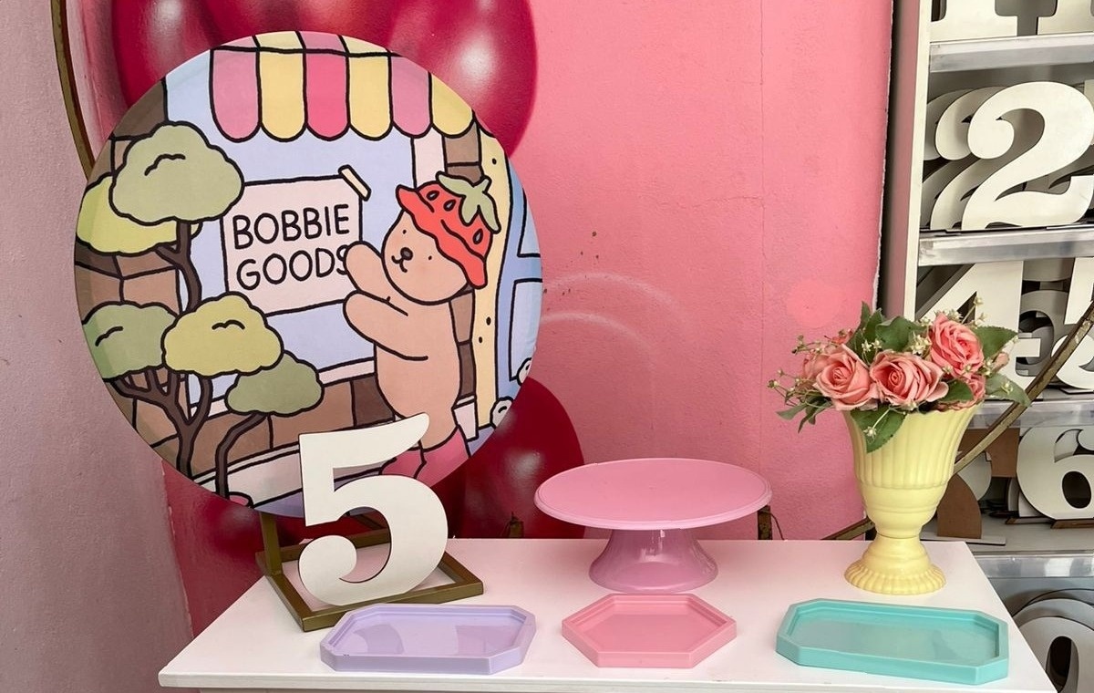 Festa Na Mesa Bobbie Goddies Menina ( Sem Mesa) - suh pegue monte 