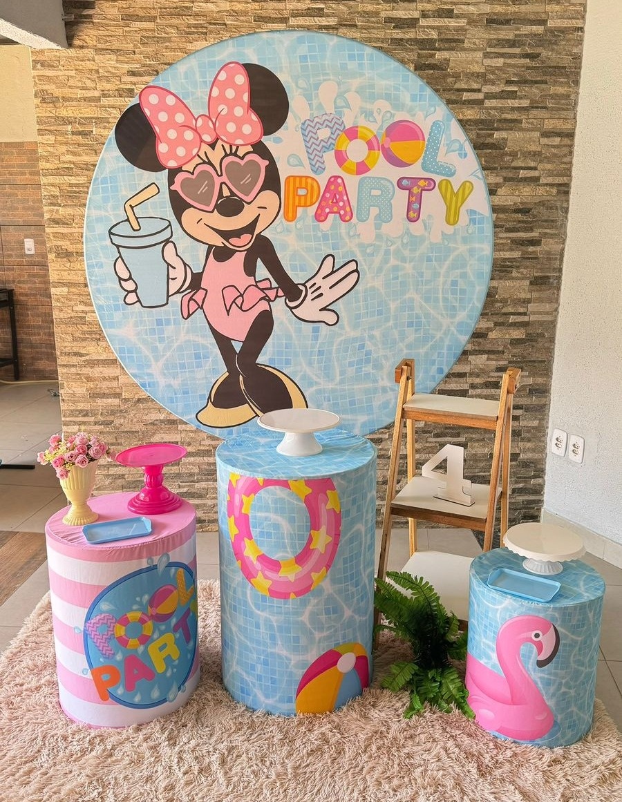 Minnie Pool Party + Escadinha - suh pegue monte 