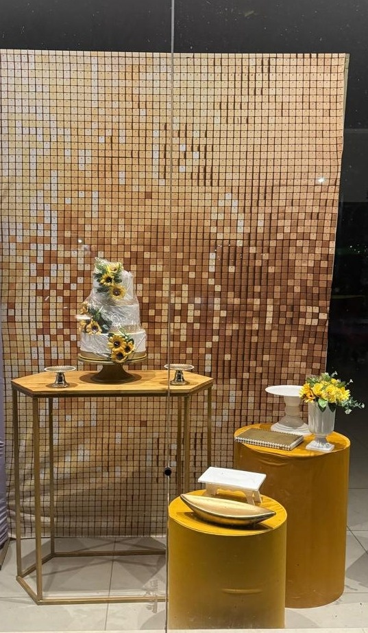 Retangular Dourado + Mesa G  - suh pegue monte 