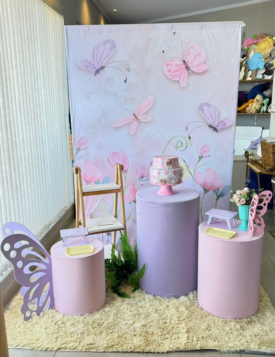Retangular Jardim Borboleta + Escadinha - suh pegue monte 
