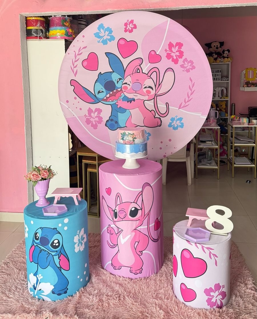 Stitch E Angel Kit Promocional - suh pegue monte 