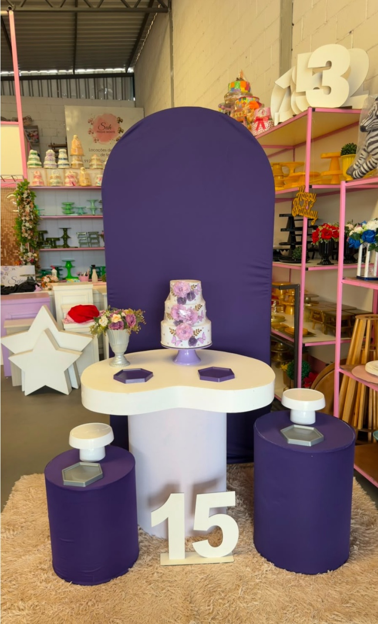 Romano Roxo + Trio Cilindros Roxo Organico - suh pegue monte 