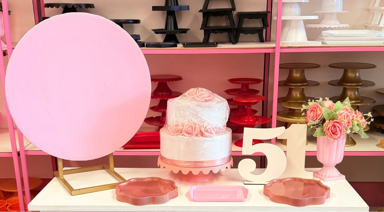 Festa Na Mesa Rosa Bebe (Sem Mesa) - suh pegue monte 