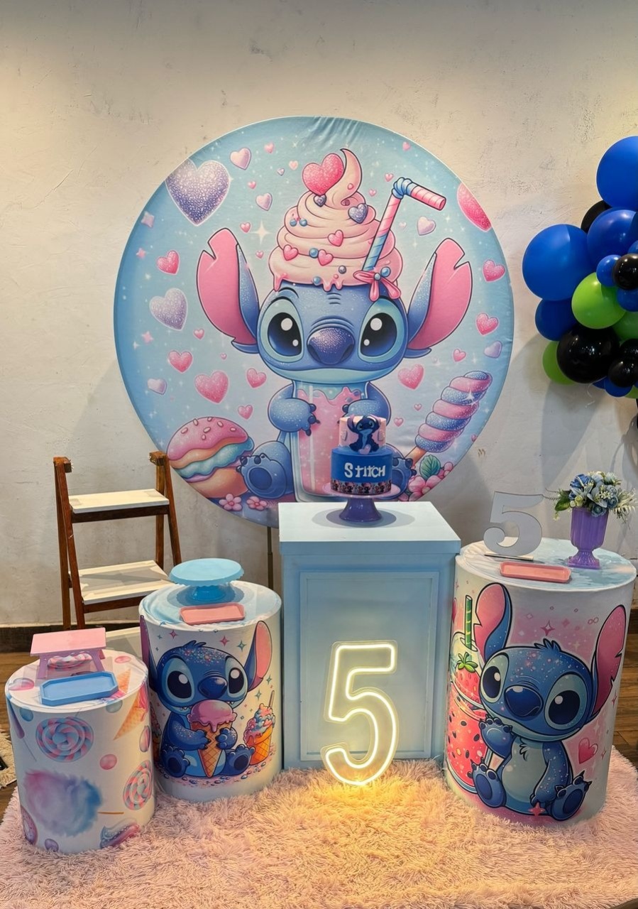 Stitch 5 + Bomber Azul - suh pegue monte 