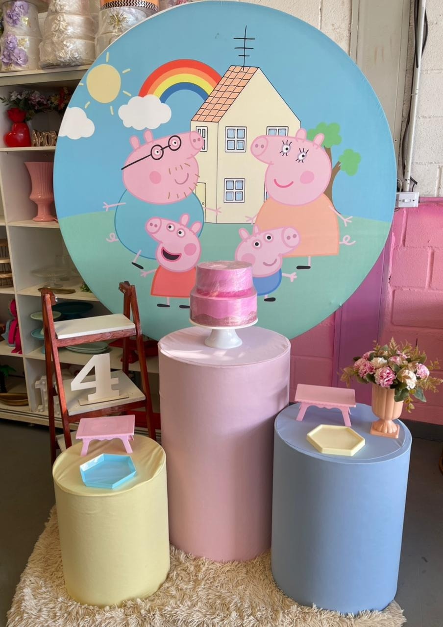 Peppa Pig + Escadinha  - suh pegue monte 