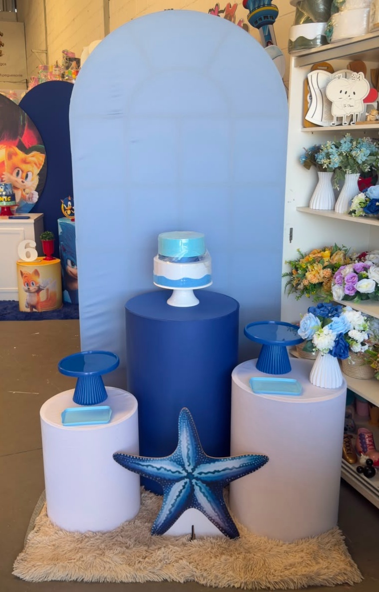Romano Azul + Display Estrela Fundo Do Mar - suh pegue monte 