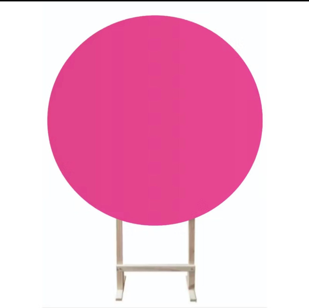 Capa Painel Redondo  Rosa Chiclete (1,30)  - suh pegue monte 