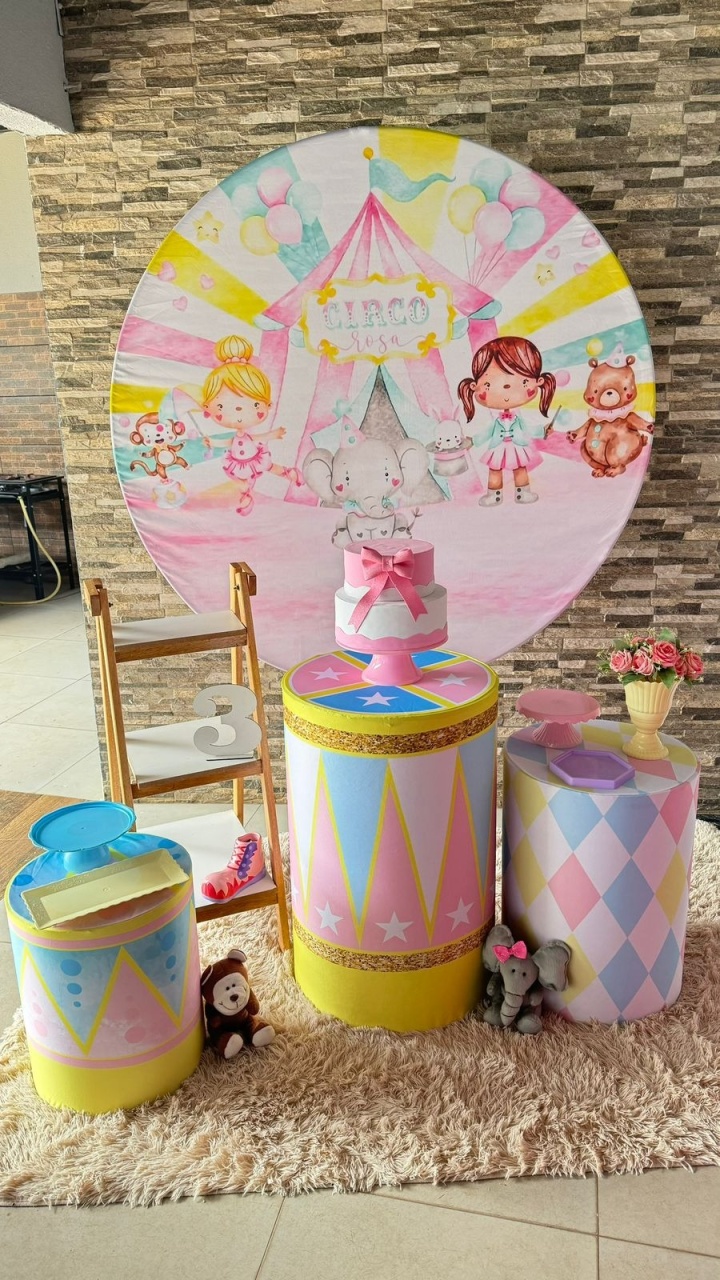 Circo Rosa + Escadinha  - suh pegue monte 