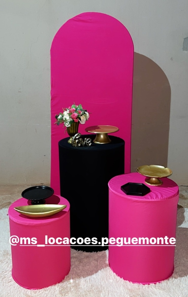 Romano Pink + Cilindros Preto E Rosa - suh pegue monte 