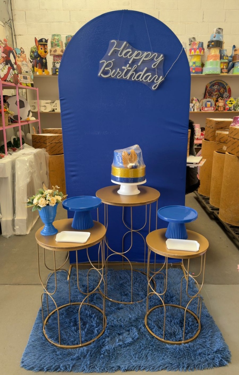 Romano Azul  + Bj Luxo E Happy de Led - suh pegue monte 