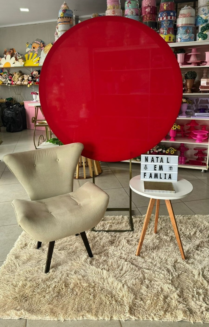Painel Vermelho   + Poltrona  - suh pegue monte 