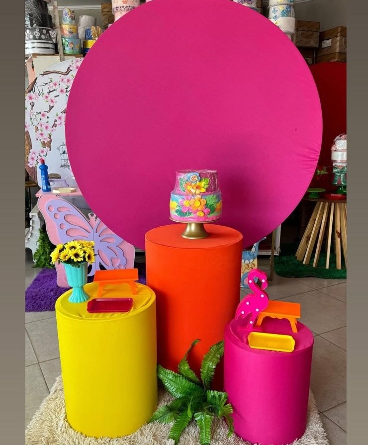 Redondo  Pink 2 + Cilindros   - suh pegue monte 