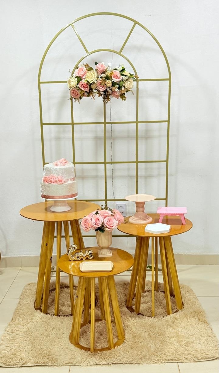 Painel Janela + Rusticas 2  ( Arranjo Rosa) - suh pegue monte 