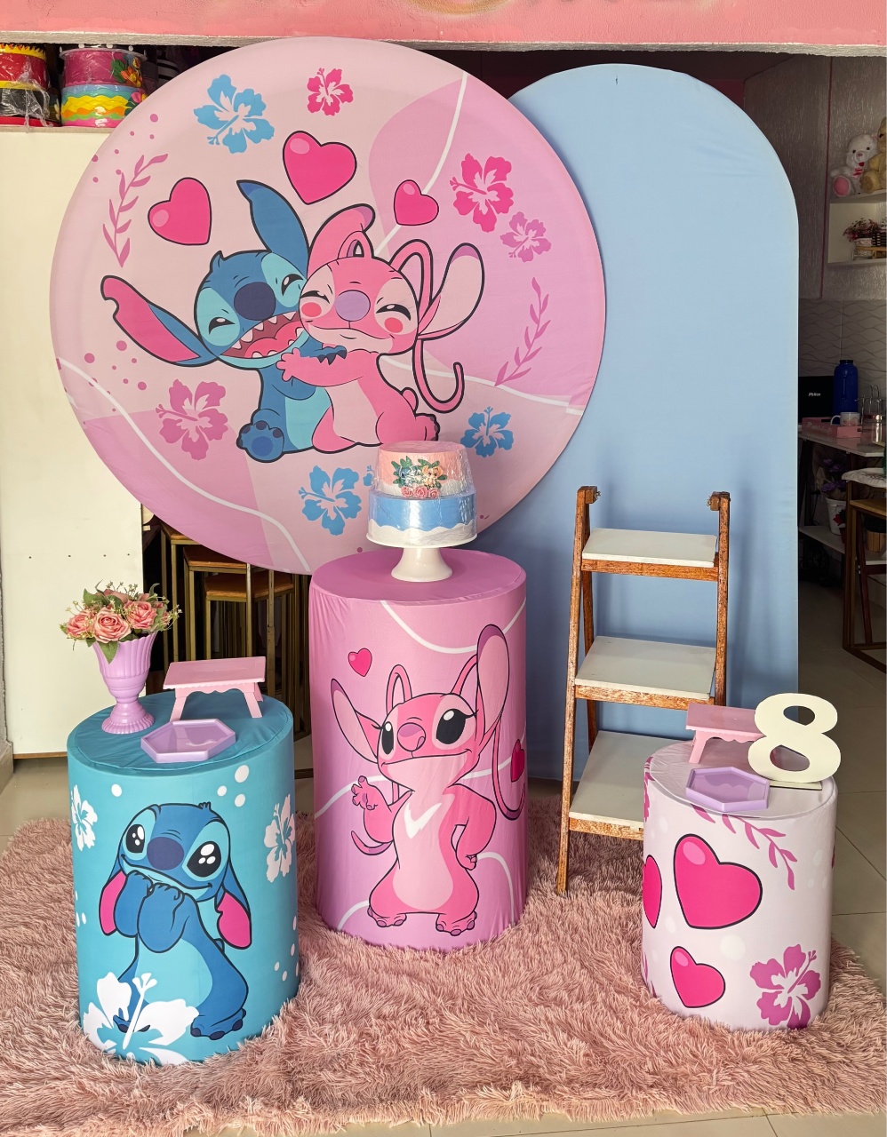 Stitch E Angel + Romano  - suh pegue monte 