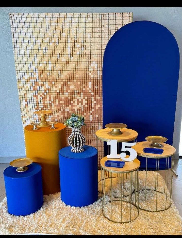 Retangular Dourado + Romano Azul  + Bj Dourada   - suh pegue monte 