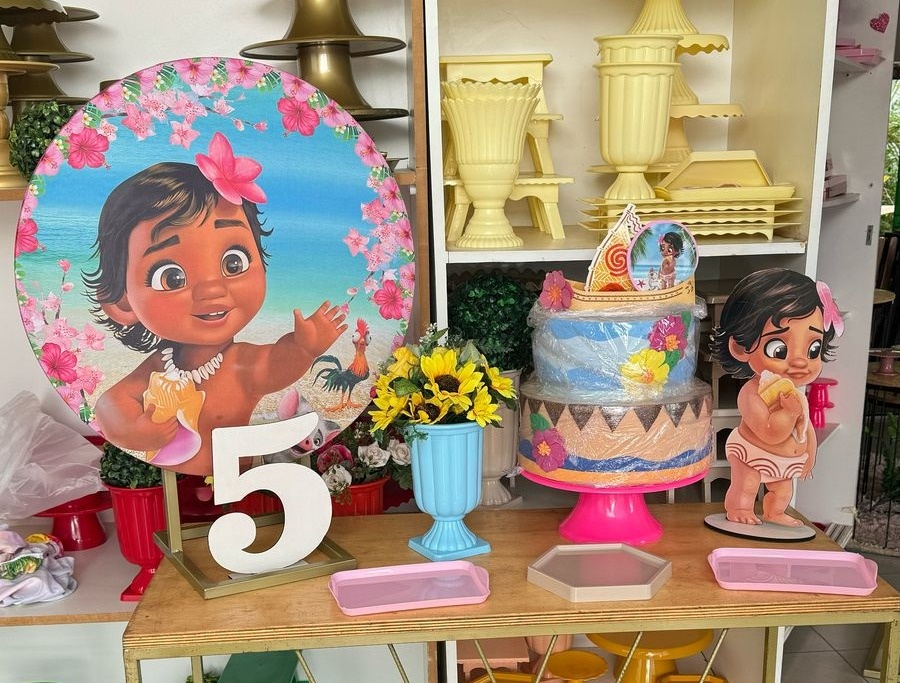 Festa Na Mesa Moana Baby - suh pegue monte 
