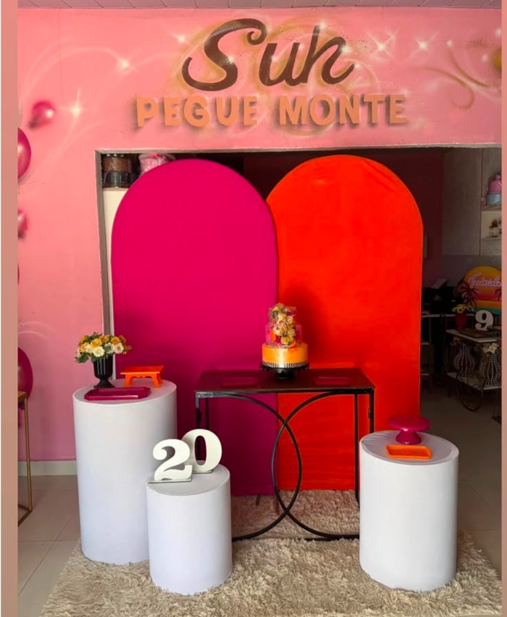 Romano Pink E Laranja + Tx G - suh pegue monte 
