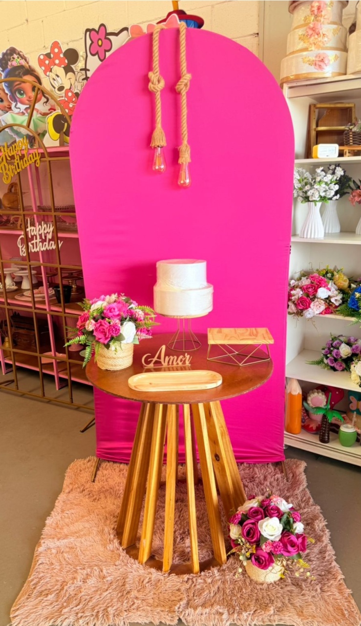 Romano Pink + Rustica G + Acervos Luxo E Corda de Luz - suh pegue monte 