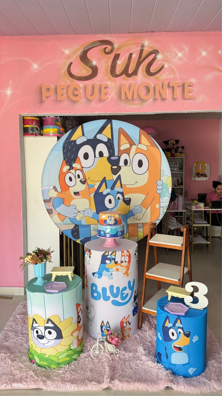 Bluey + Escadinha - suh pegue monte 