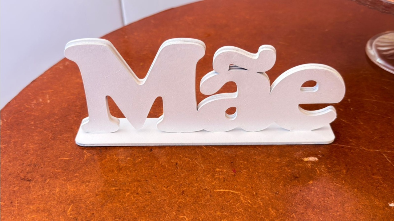 Display Mae 2 Mdf Branco   - suh pegue monte 