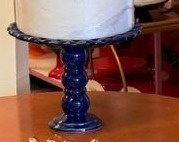 Bandejas Em Ceramica G (Azul)  - suh pegue monte 